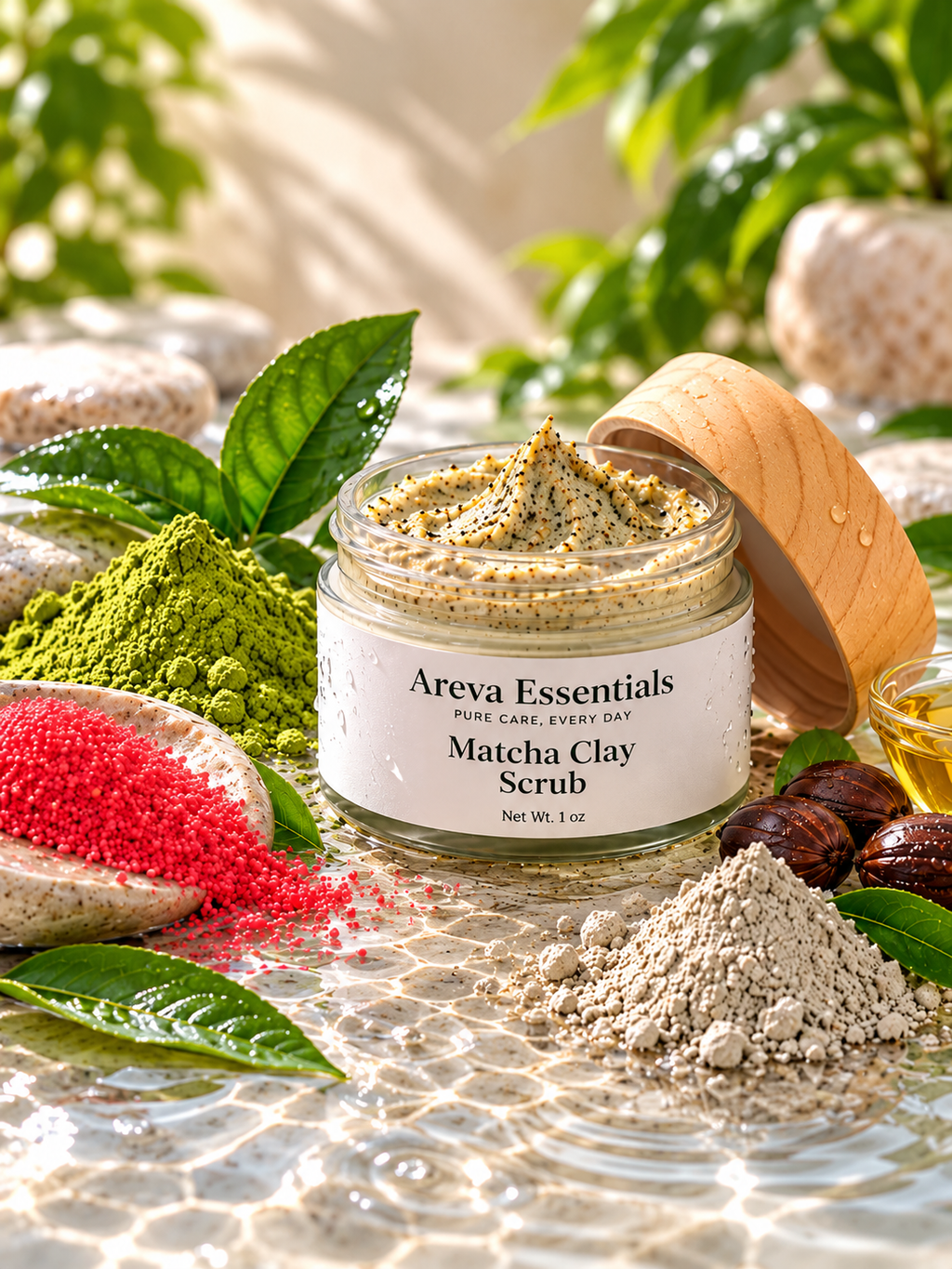 Matcha Clay Scrub